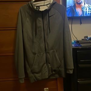 Nike hoodie, lightweight, barley worn